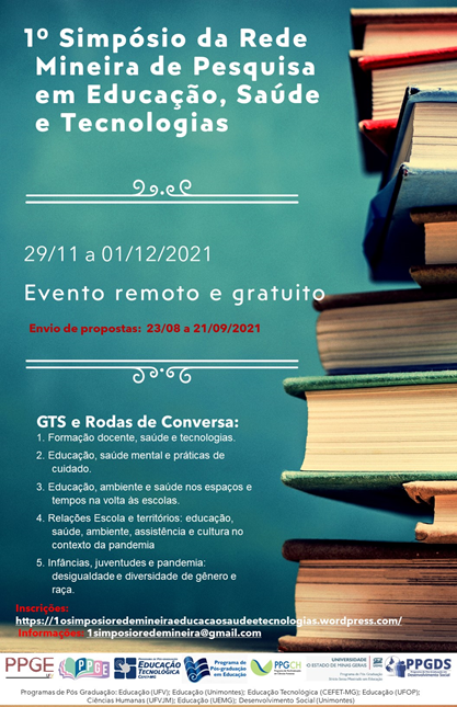 1º SIMPOSIO EDUCACAO SAUDE E TECNOLOGIAS